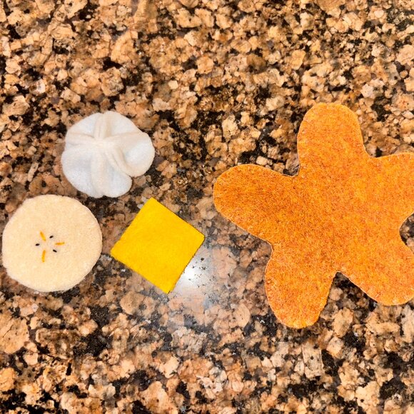 PLAY FOOD --- FELT --- BREAKFAST ITEMS - Picture 6 of 15